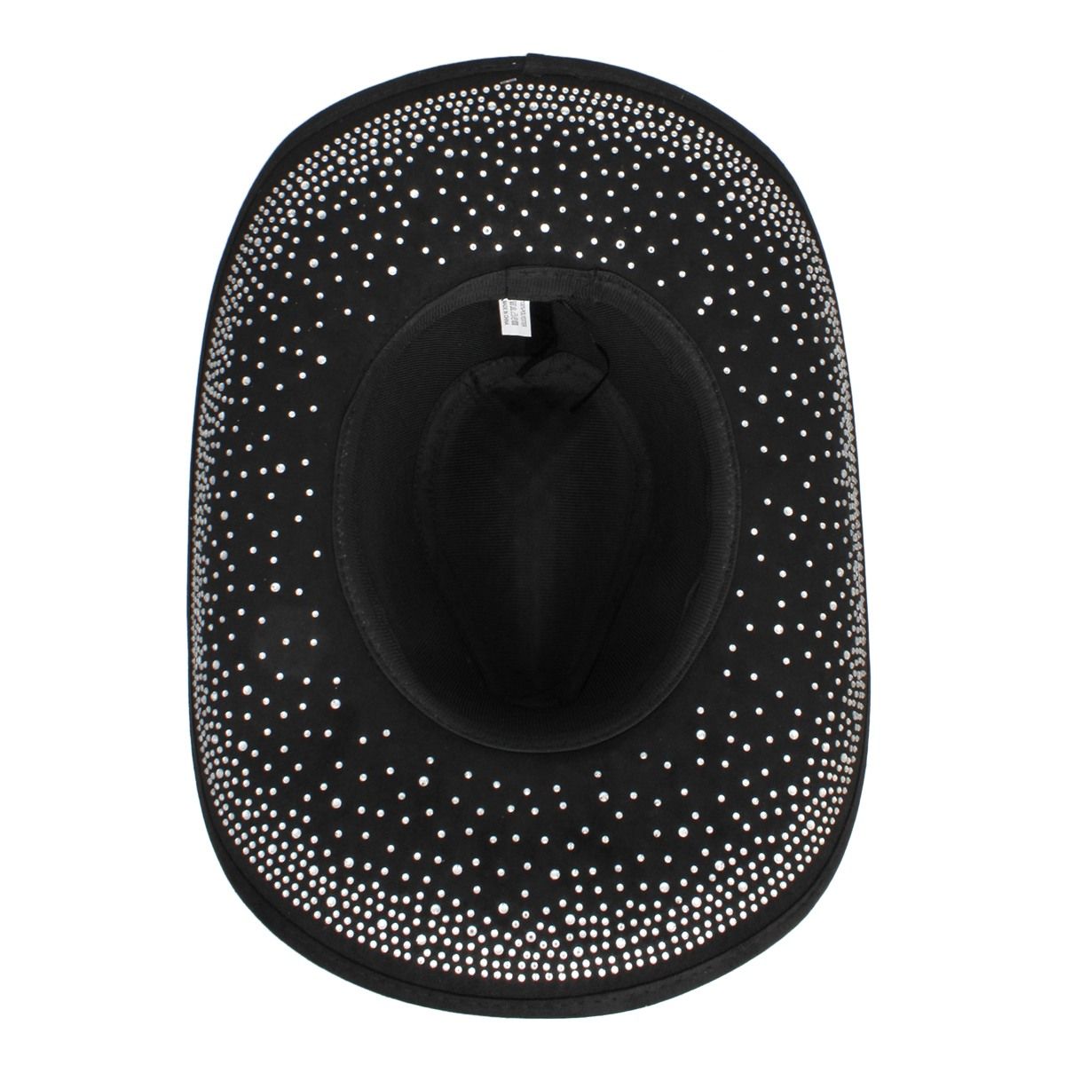 Cowboy Hat Black Rhinestone Cowgirl Fashion Hat