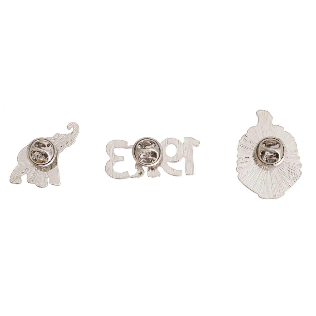 Red White Sorority DST Pin Set Shield Elephant