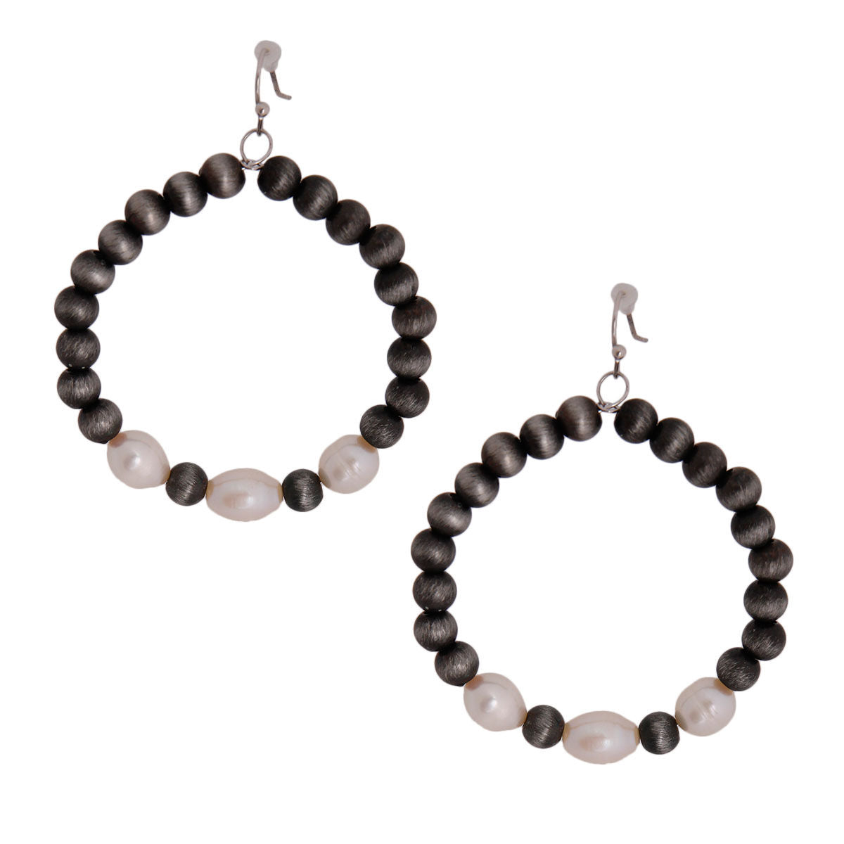 Freshwater Pearl Faux Navajo Earrings|2.25 inches - Premium Wholesale Jewelry from Pinktown - Just $8! Shop now at chiquestyles