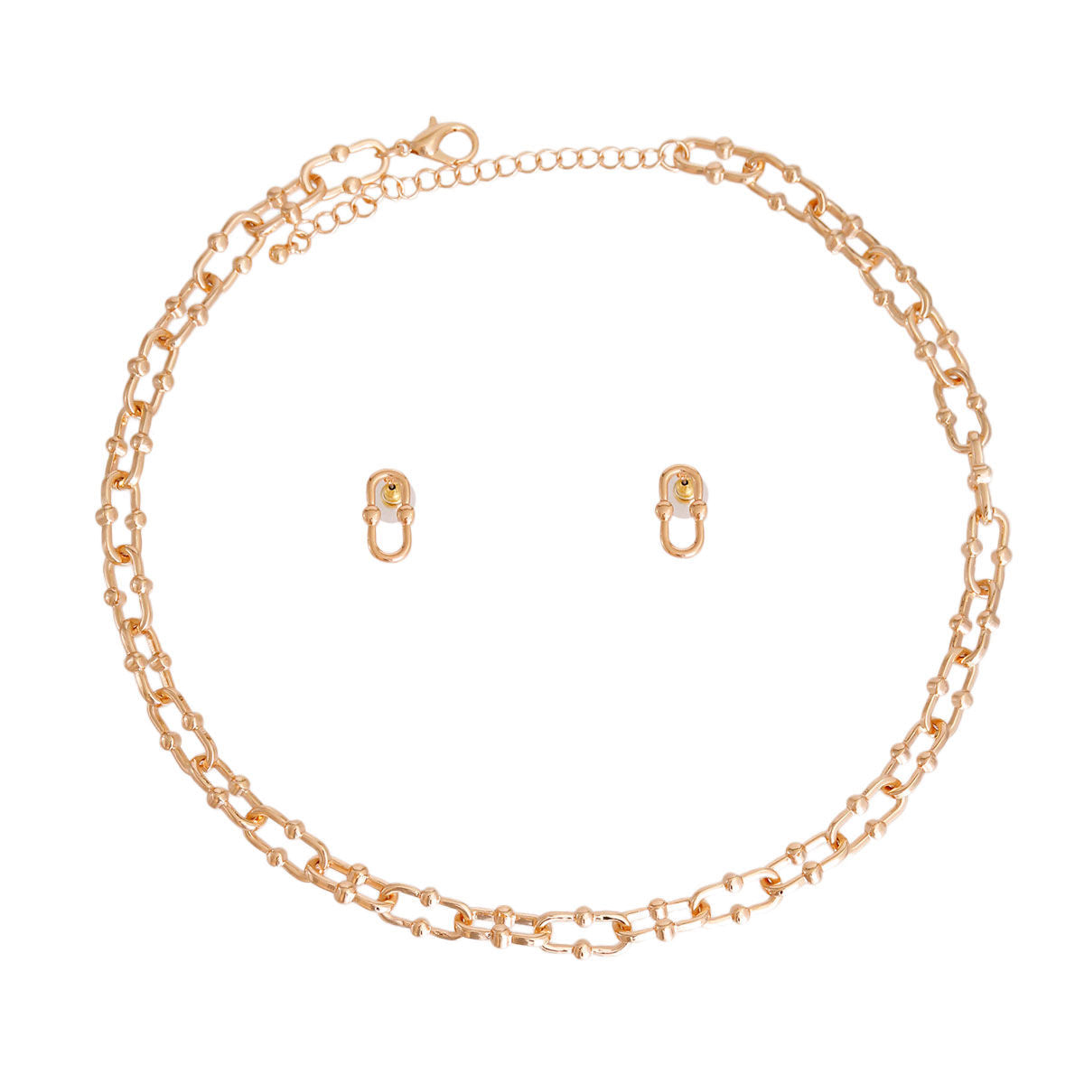 Gold Metal Anchor Chain|18 inches - Premium Wholesale Jewelry from Pinktown - Just $12! Shop now at chiquestyles