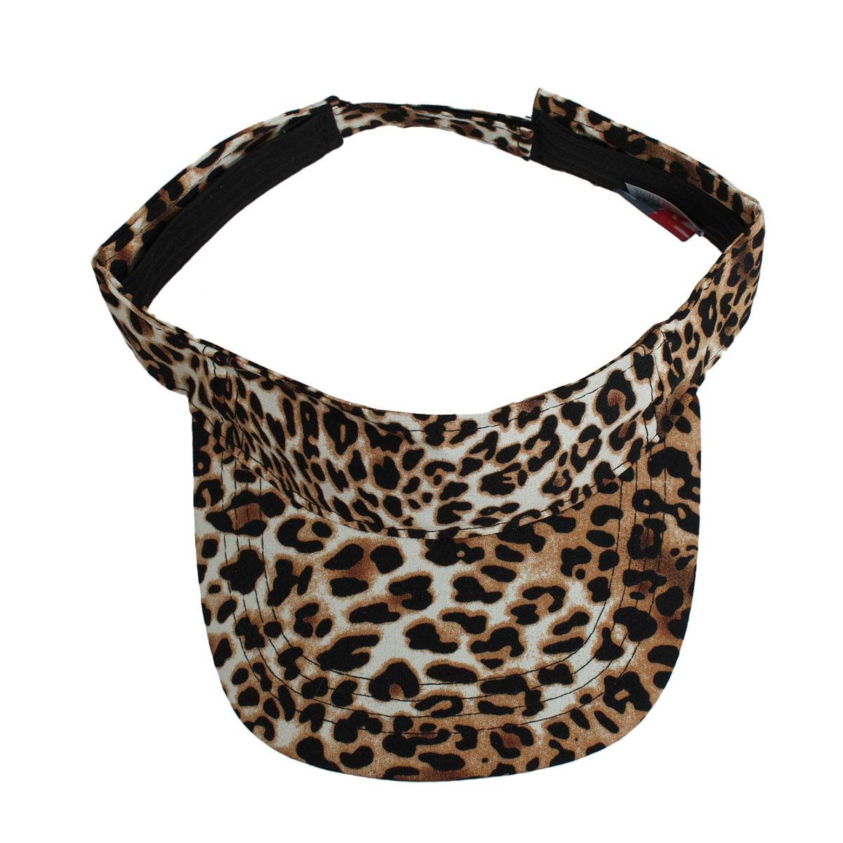 Leopard Visor Hat|One size - Premium Wholesale Fashion Accessories from Pinktown - Just $10! Shop now at chiquestyles