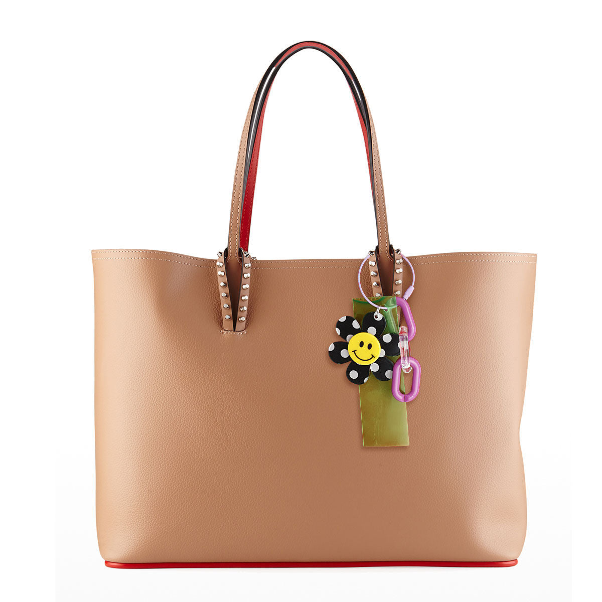 Neon Green Black Smiley Keychain Bag Charm|6.5 x 2.4 inches - Premium Wholesale Fashion Accessories from Pinktown - Just $10! Shop now at chiquestyles