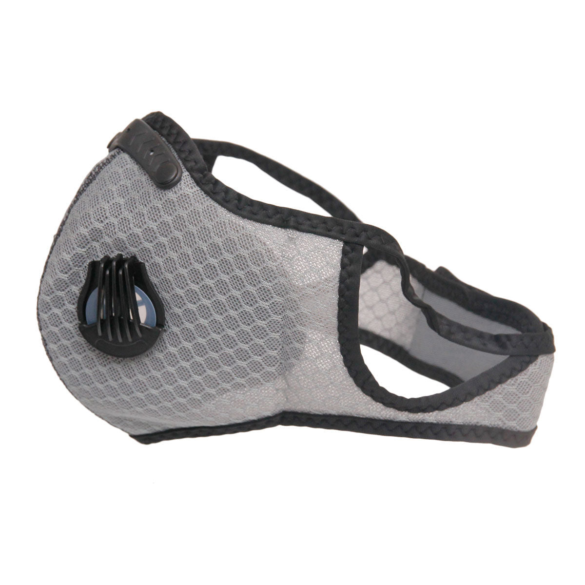 Gray Mesh Sports Mask|Stretch to Fit - Premium Wholesale Fashion Accessories from Pinktown - Just $11! Shop now at chiquestyles