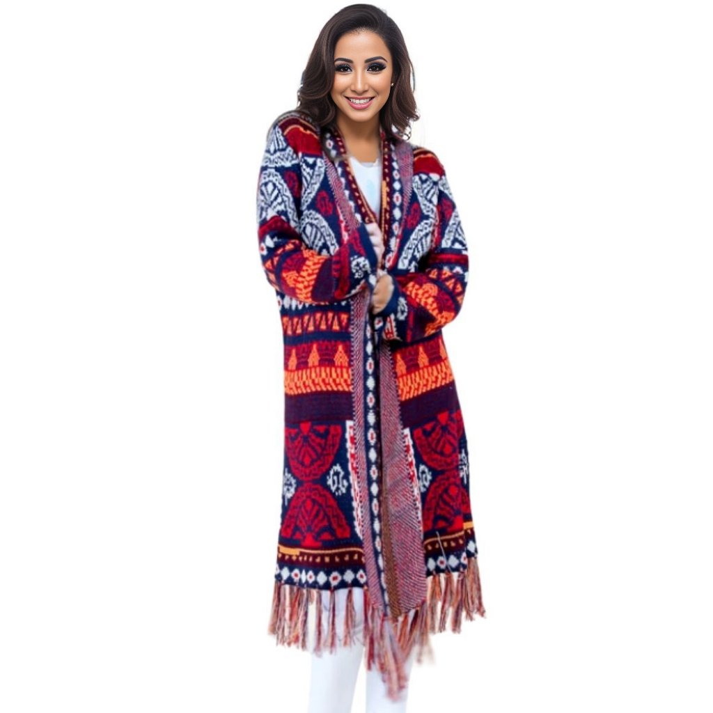 L/XL Navy Long Sleeve Cardigan|Large/XLarge - Premium Wholesale Fashion Accessories from Pinktown - Just $66! Shop now at chiquestyles