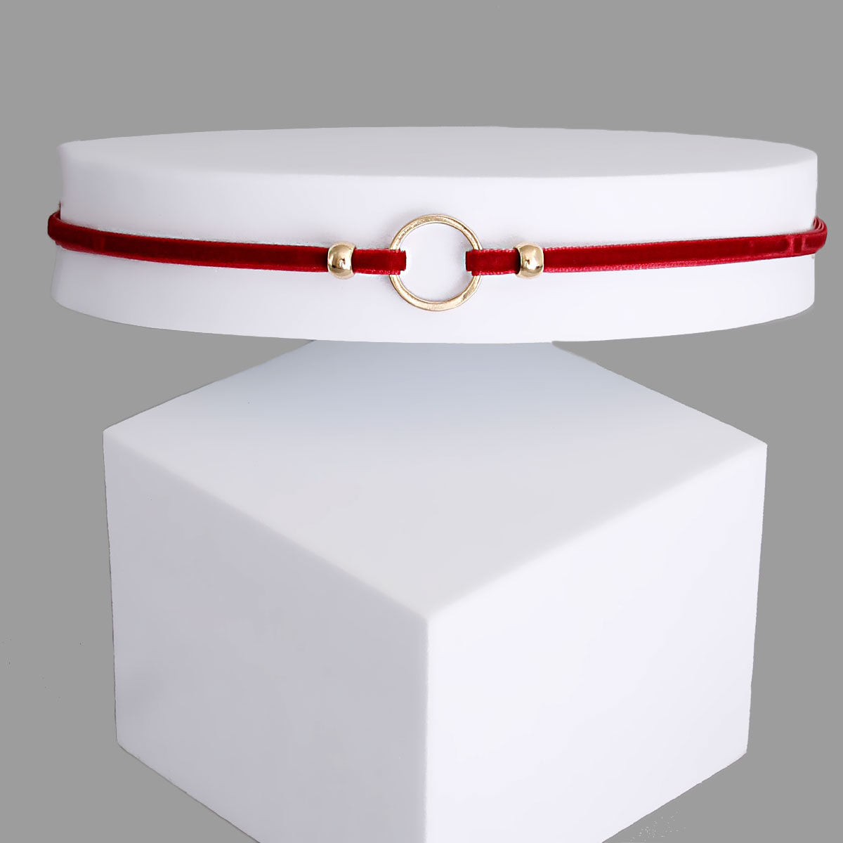 Metal Oring Choker|15 inches - Premium Wholesale Jewelry from Pinktown - Just $5! Shop now at chiquestyles