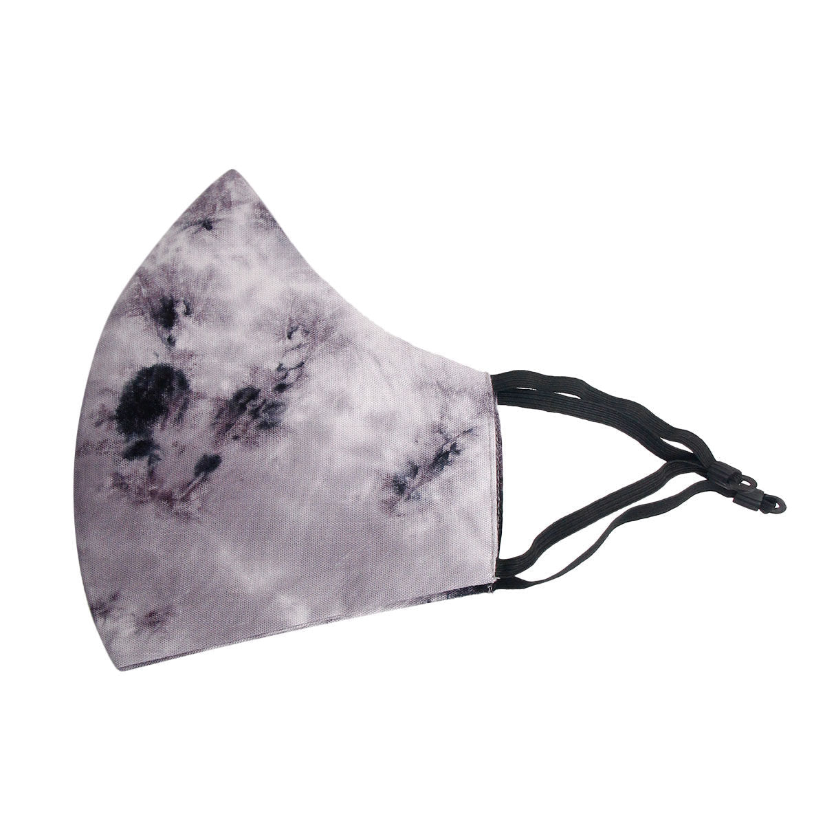 Gray and Black Tie Dye Mask|Stretch to Fit - Premium Wholesale Fashion Accessories from Pinktown - Just $7! Shop now at chiquestyles