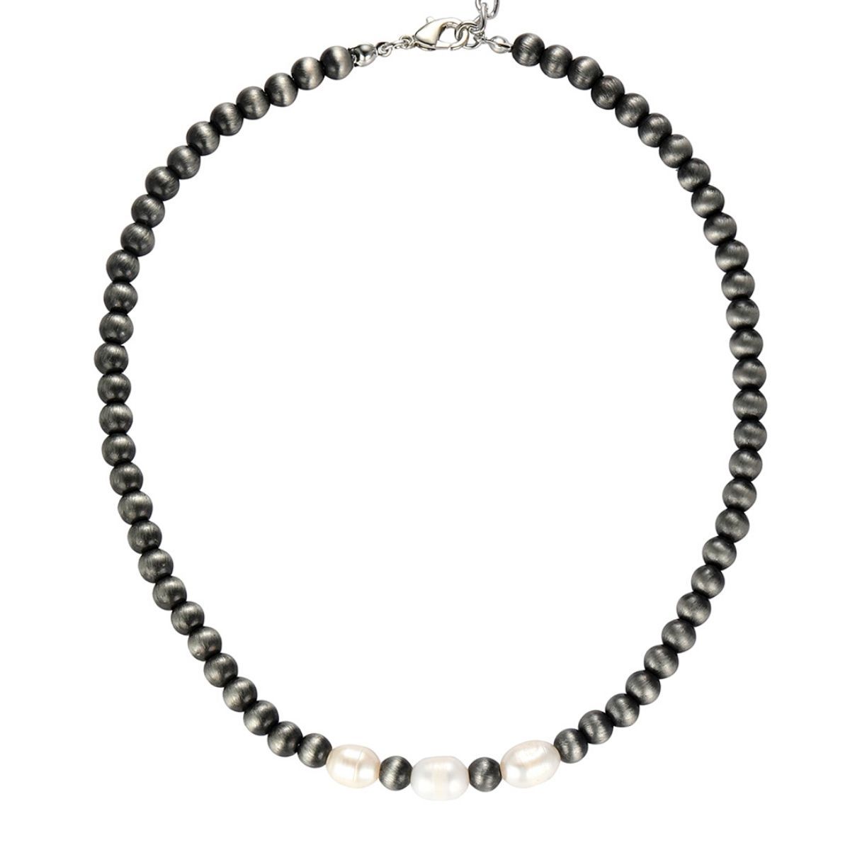 Freshwater Pearl Faux Navajo Necklace|18 inches - Premium Wholesale Jewelry from Pinktown - Just $8! Shop now at chiquestyles