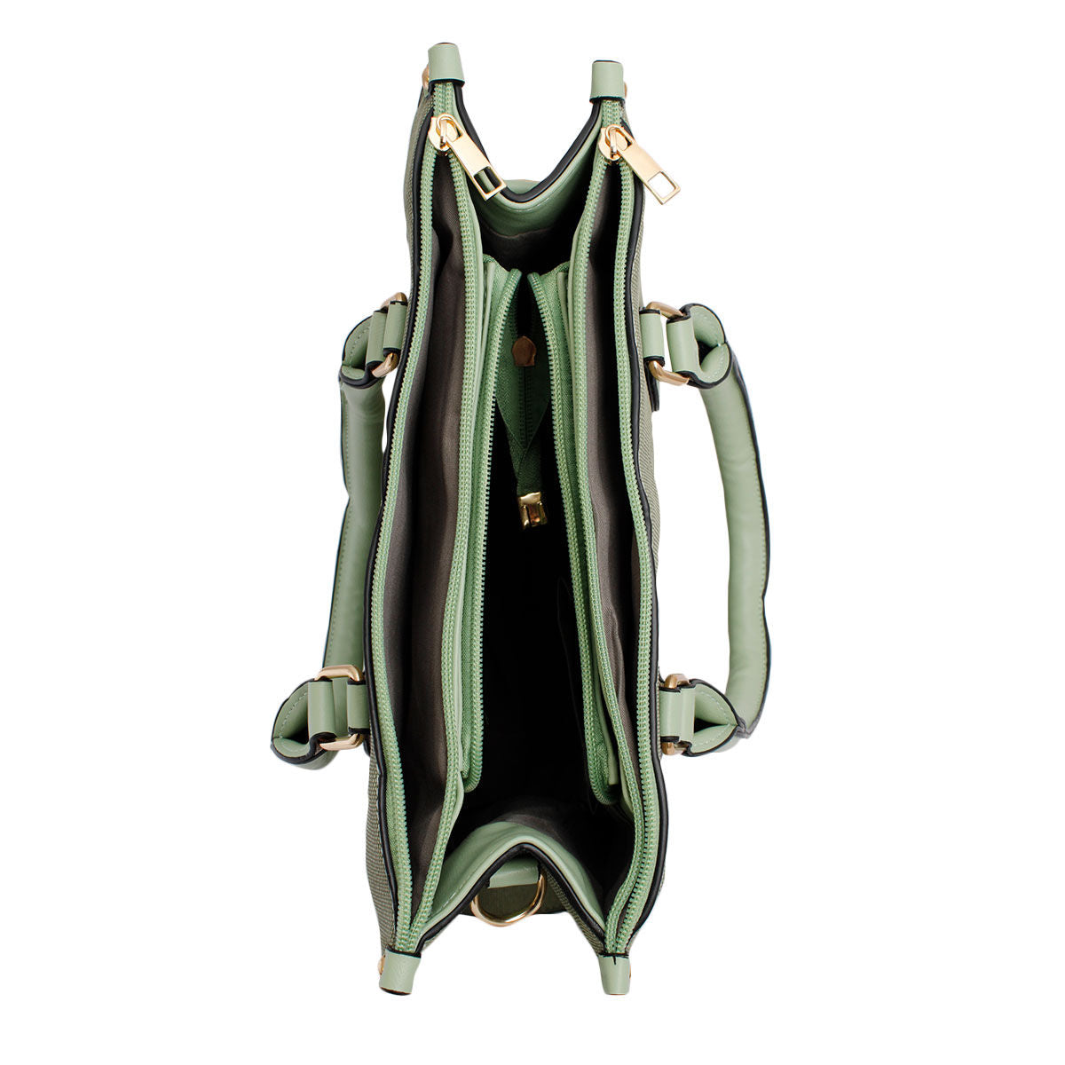 Purse Green Pebble Grain Satchel Handbag for Women - Premium Wholesale Fashion Accessories from Pinktown - Just $37! Shop now at chiquestyles