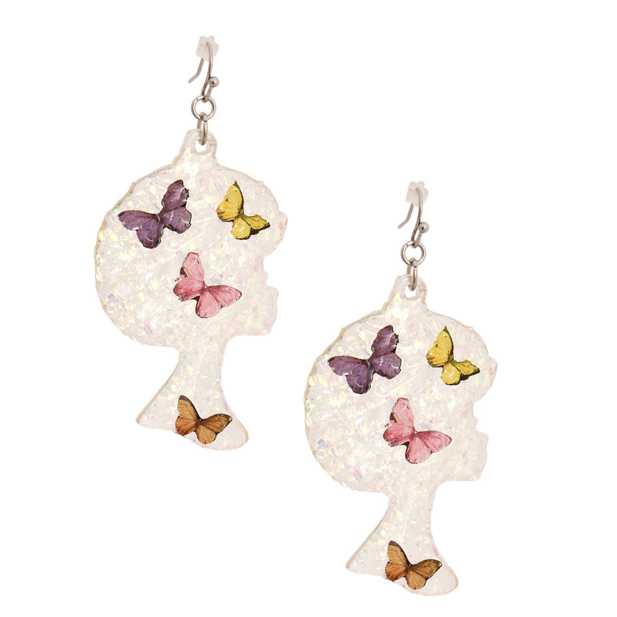 Dangle Multi Med Afro Butterfly Earrings for Women - Premium Wholesale Jewelry from Pinktown - Just $12! Shop now at chiquestyles