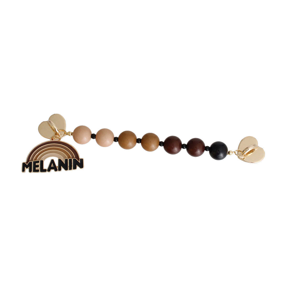 Brown Melanin Phone Strap|6 inches - Premium Wholesale Fashion Accessories from Pinktown - Just $12! Shop now at chiquestyles