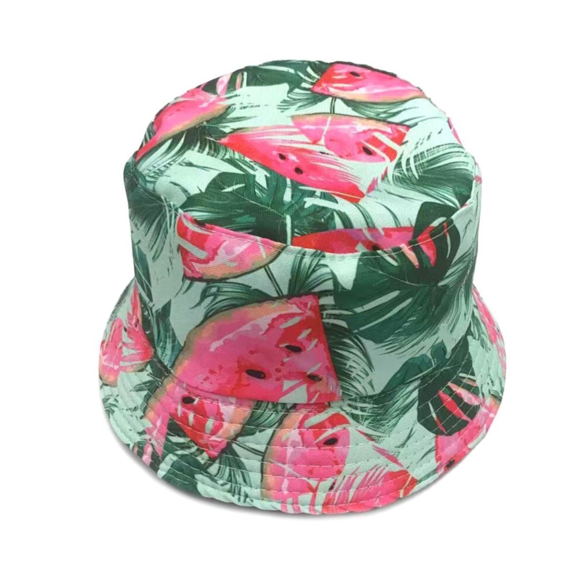 Green Watermelon Reversible Bucket Hat|One Size - Premium Wholesale Fashion Accessories from Pinktown - Just $14! Shop now at chiquestyles