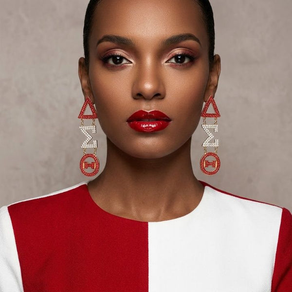 Delta Sigma Theta Earrings