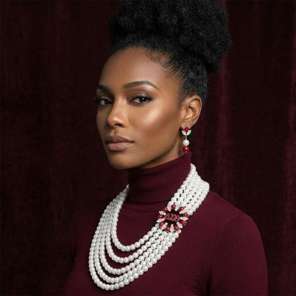 Delta Sigma Theta Necklaces