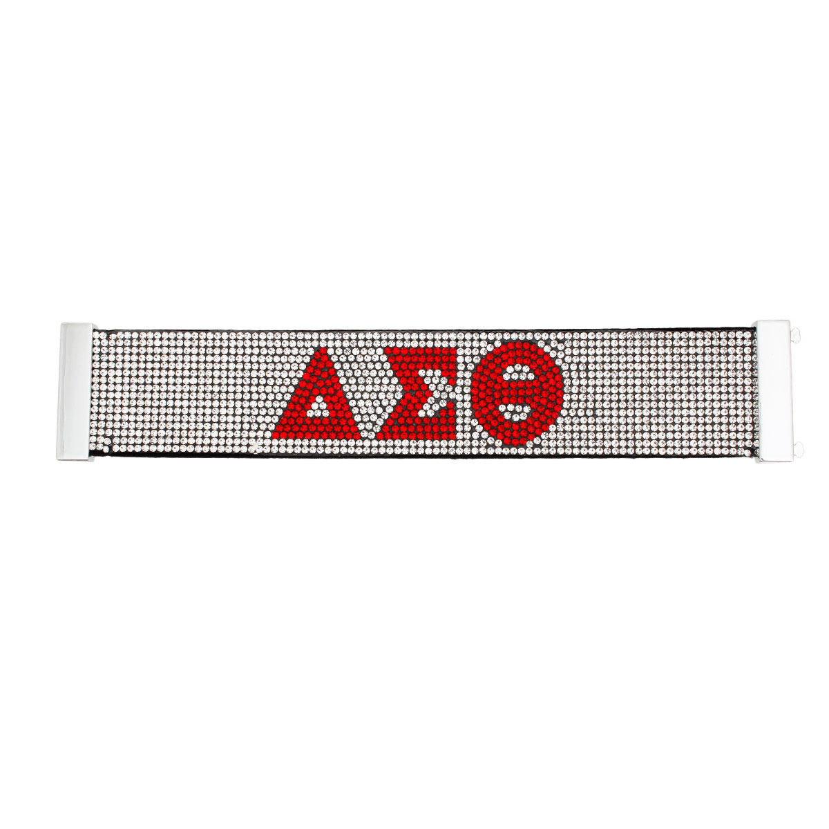 DST Sorority Clear Rhinestone Magnetic Bracelet - Premium Authorized DST Vendor from Pinktown - Just $15! Shop now at chiquestyles