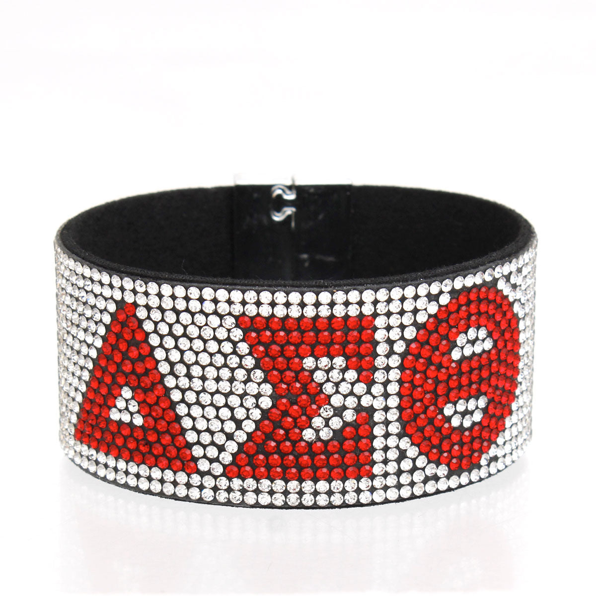 DST Sorority Clear Rhinestone Magnetic Bracelet - Premium Authorized DST Vendor from Pinktown - Just $15! Shop now at chiquestyles