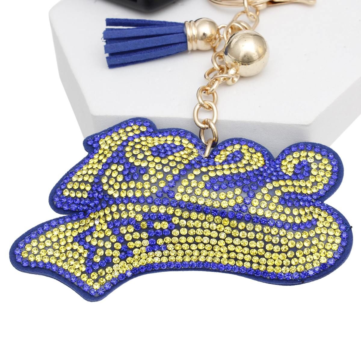 SGRHO Sorority 1922 Padded Keychain Bag Clip
