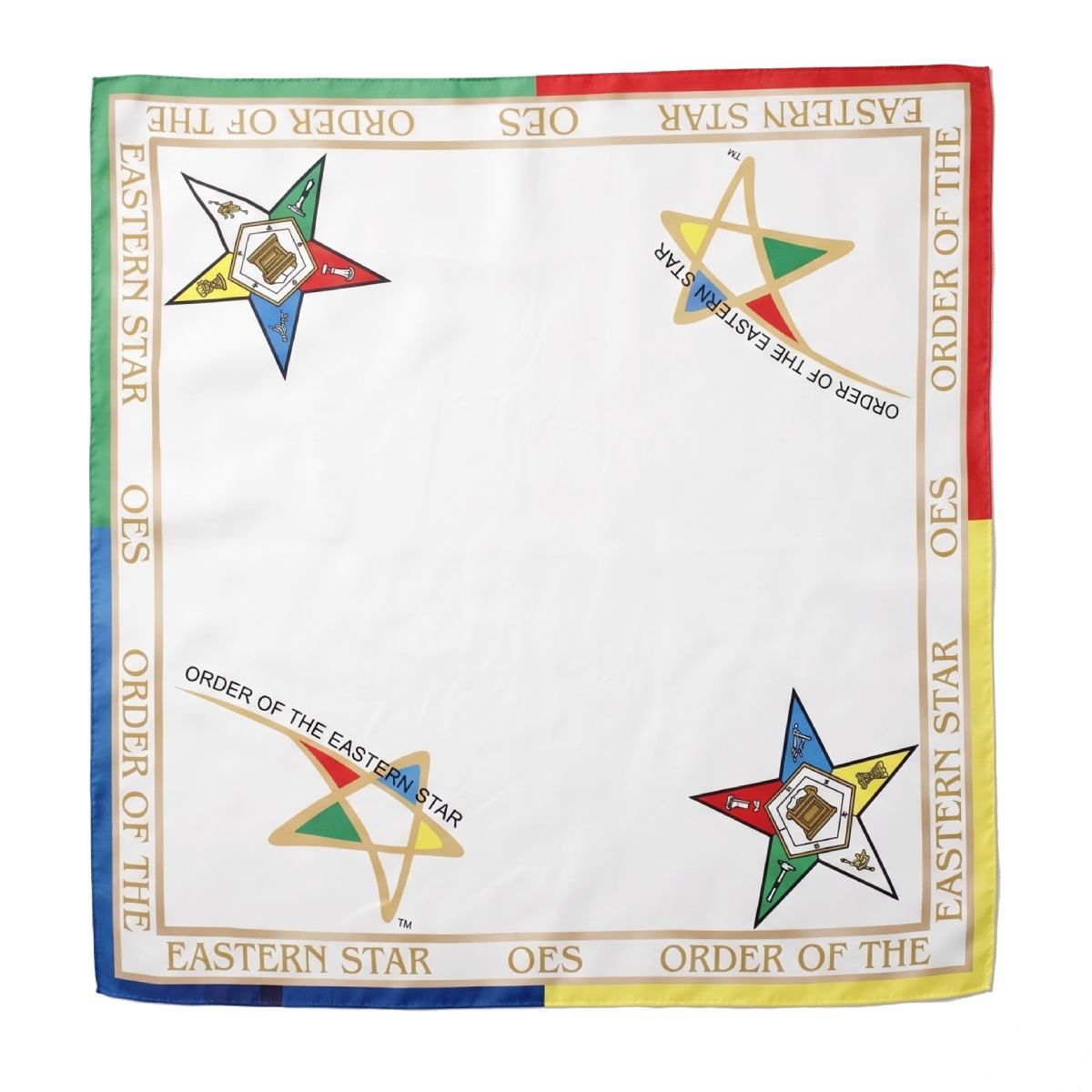 OES Grand Chapter Five Points & Heroines Scarf