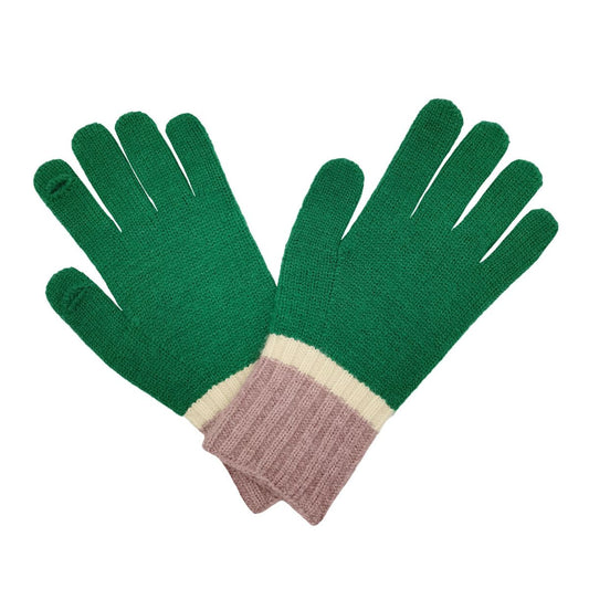Gloves Pink Lavender Knit Touch for Women