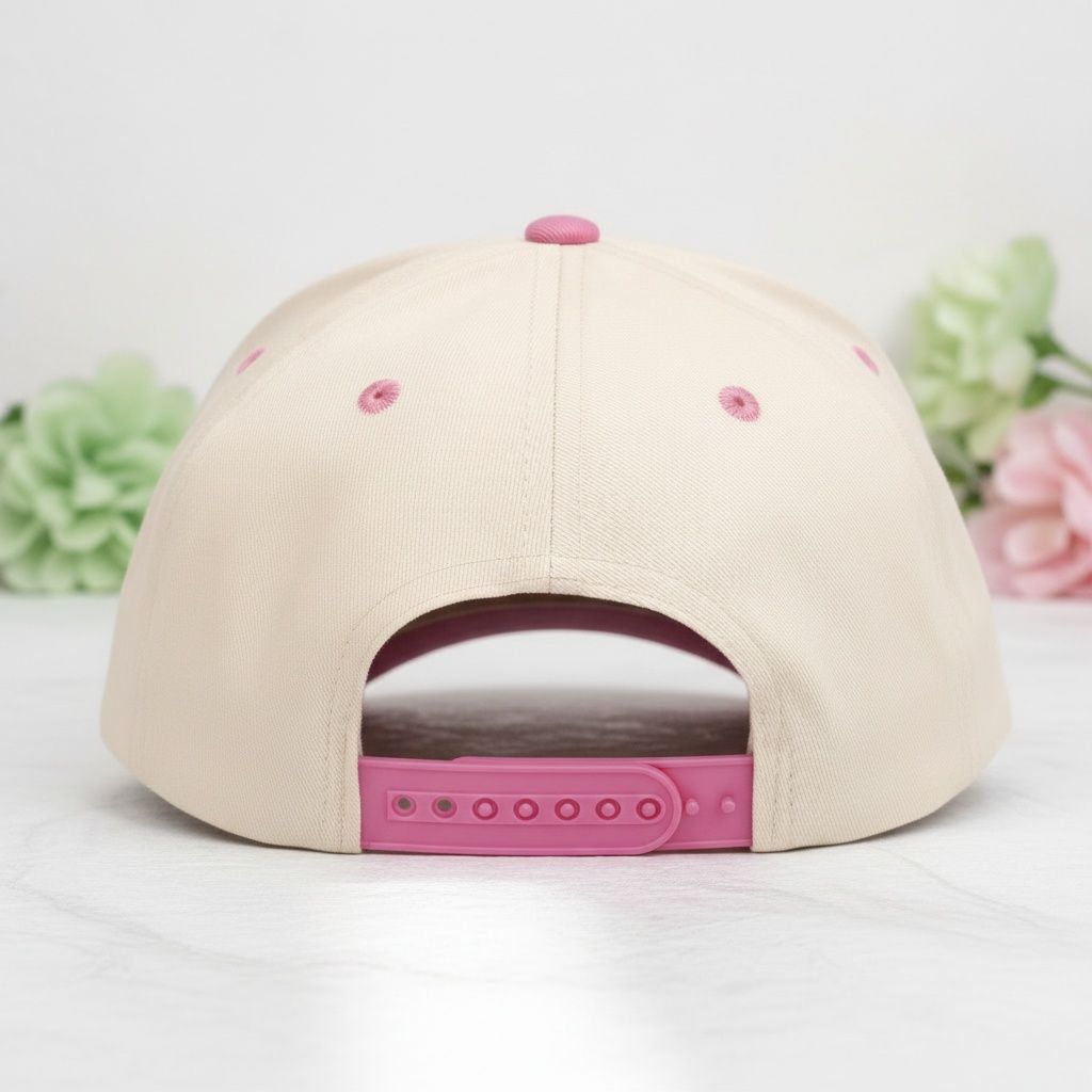 Pinky Pretty Girl Sorority Baseball Cap