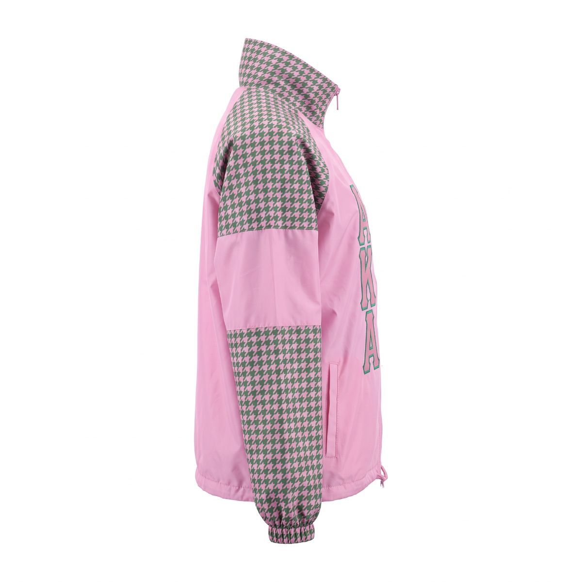 AKA Greek Apparel Small Pink Windbreaker Jacket
