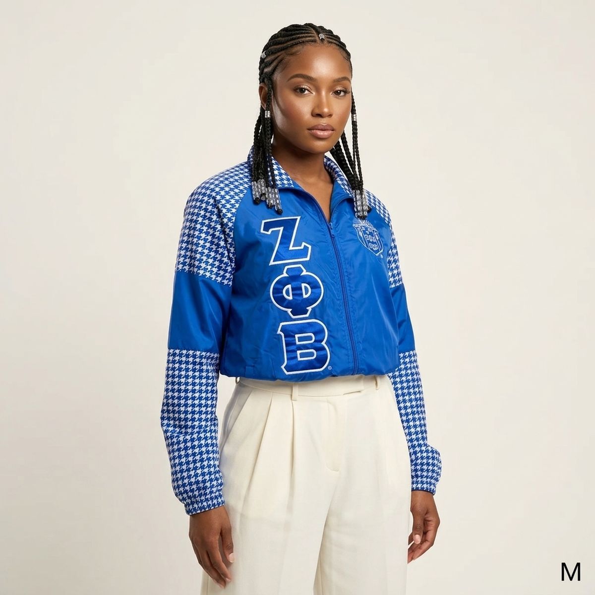 ZPB Apparel Medium Royal Blue Windbreaker Jacket