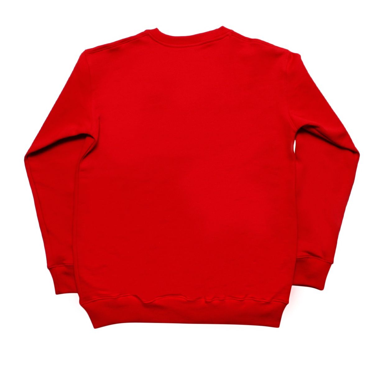 DST Greek Gear L Red Embroidered Crew Sweatshirt