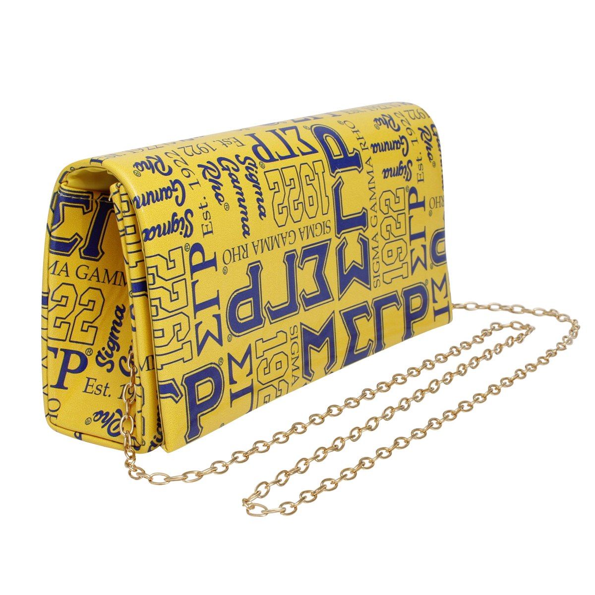 SGRHO Sorority Pride Graphic Print Fold Over Clutch
