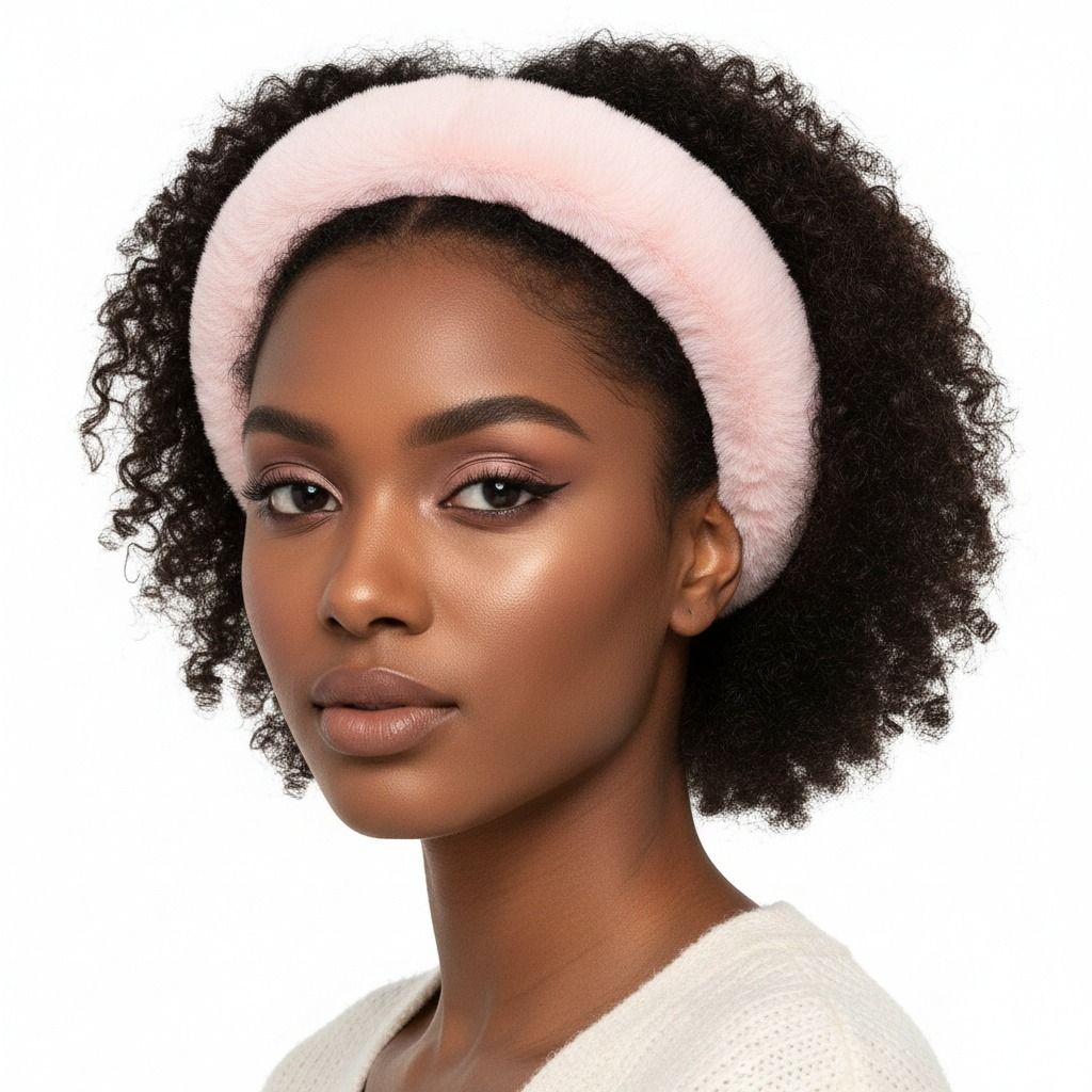 Bubblegum Pink Fur Band