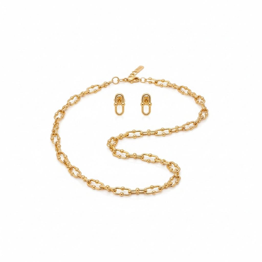 Gold Metal Anchor Chain