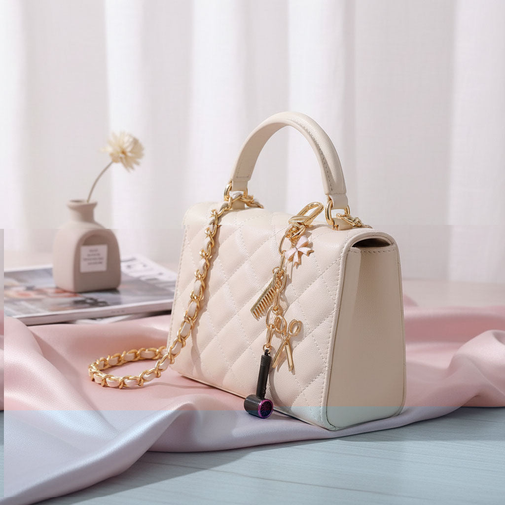 Keychain Hairstylist Beautician Charms Bag Clip