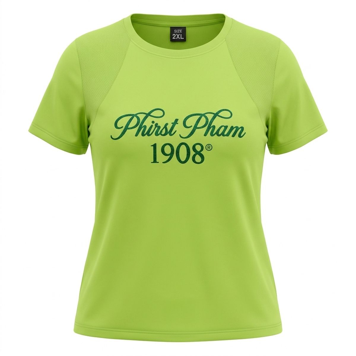 AKA 2XL Phirst Pham 1908 Green Performance Tee