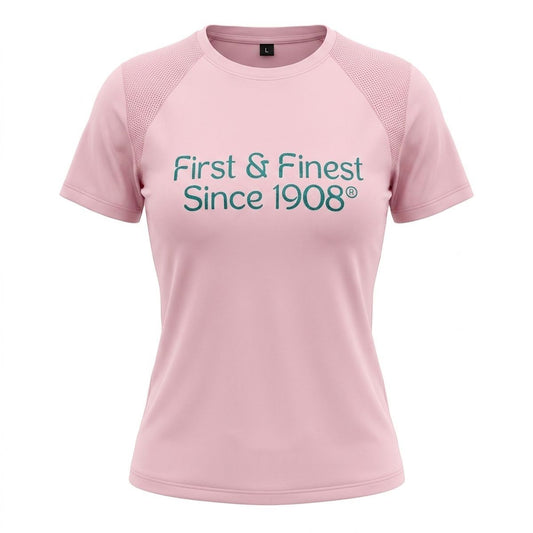 AKA Large First & Finest Pink Performance Tee