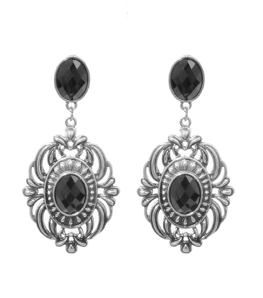 Antique Drop Earrings|3 inches - Premium Wholesale Jewelry from Pinktown - Just $7! Shop now at chiquestyles