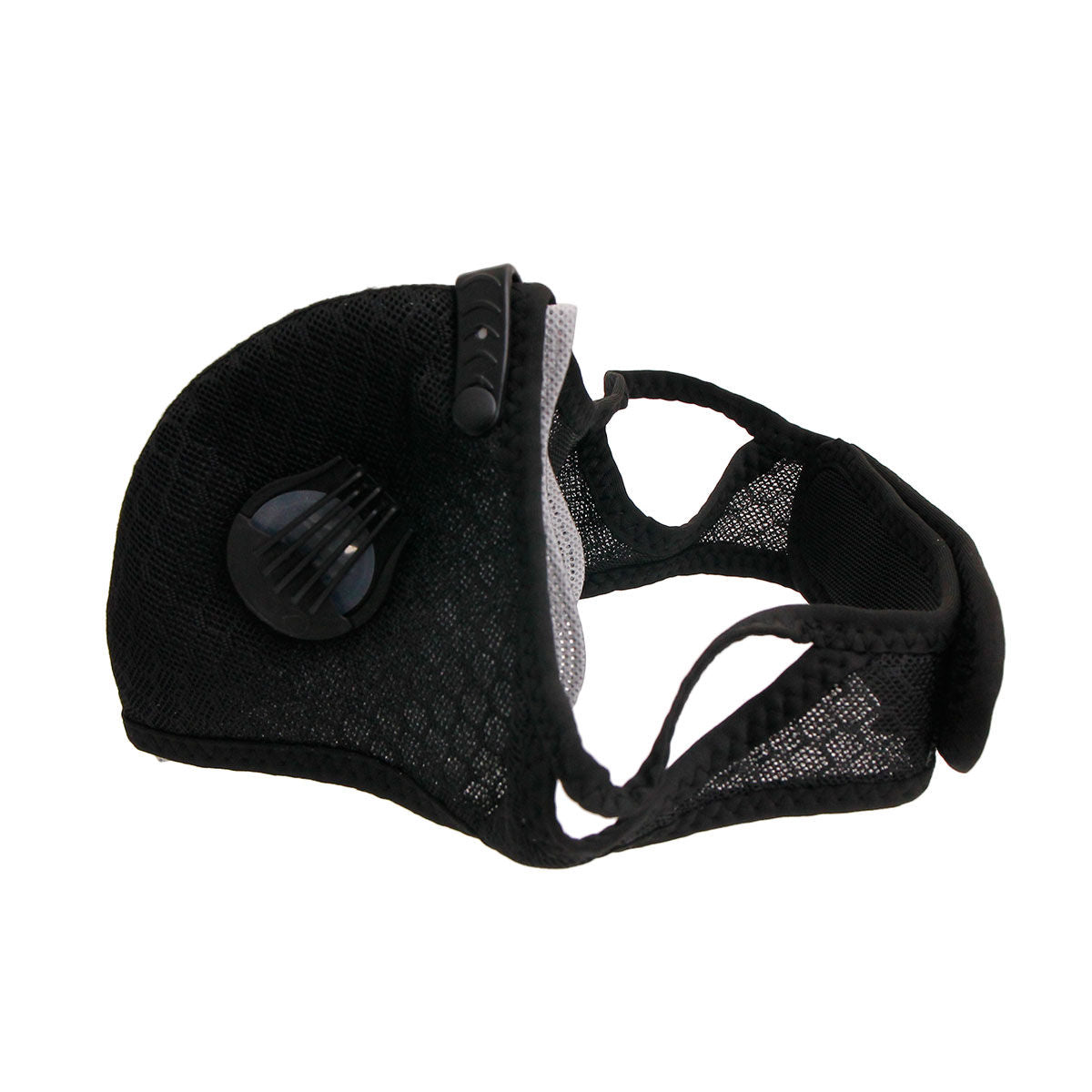 Black Mesh Sports Mask|Stretch to Fit - Premium Wholesale Fashion Accessories from Pinktown - Just $11! Shop now at chiquestyles