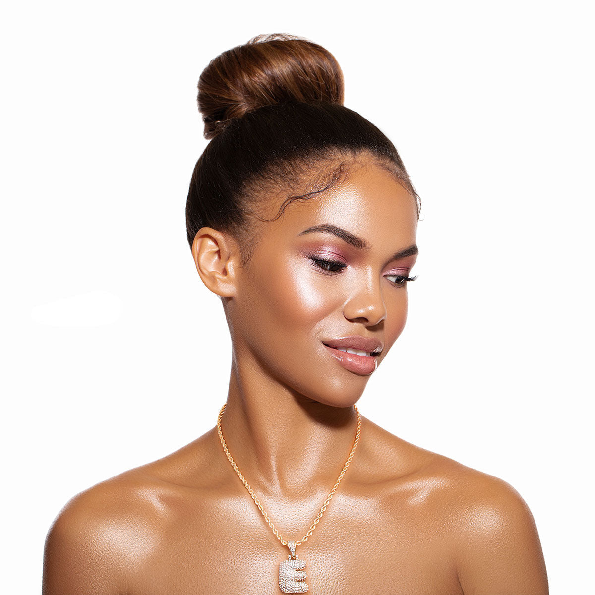 E Initial Necklace|20 inches - Premium Wholesale Jewelry from Pinktown - Just $13! Shop now at chiquestyles