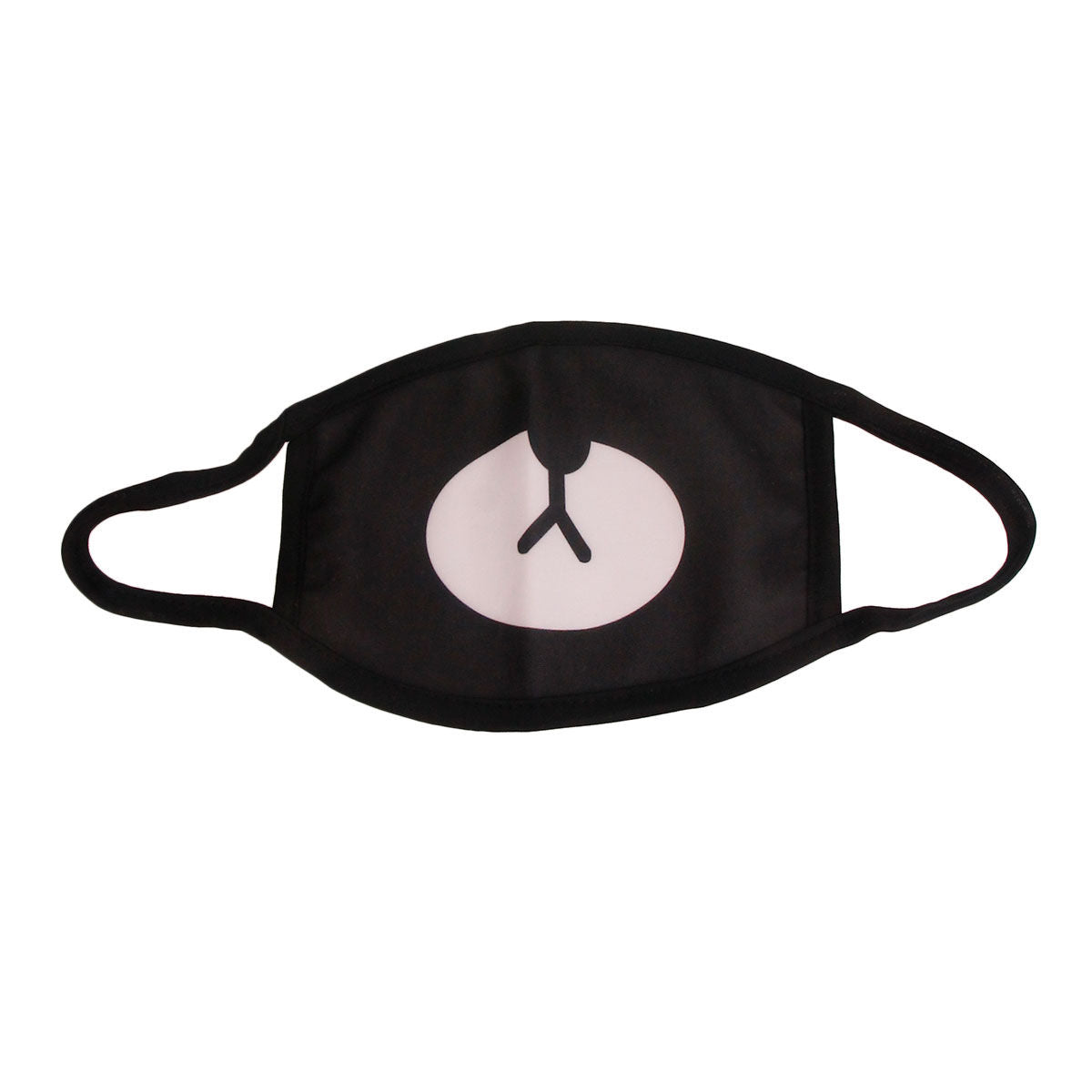 Black Teddy Bear Mouth Mask|Stretch to Fit - Premium Wholesale Fashion Accessories from Pinktown - Just $4! Shop now at chiquestyles