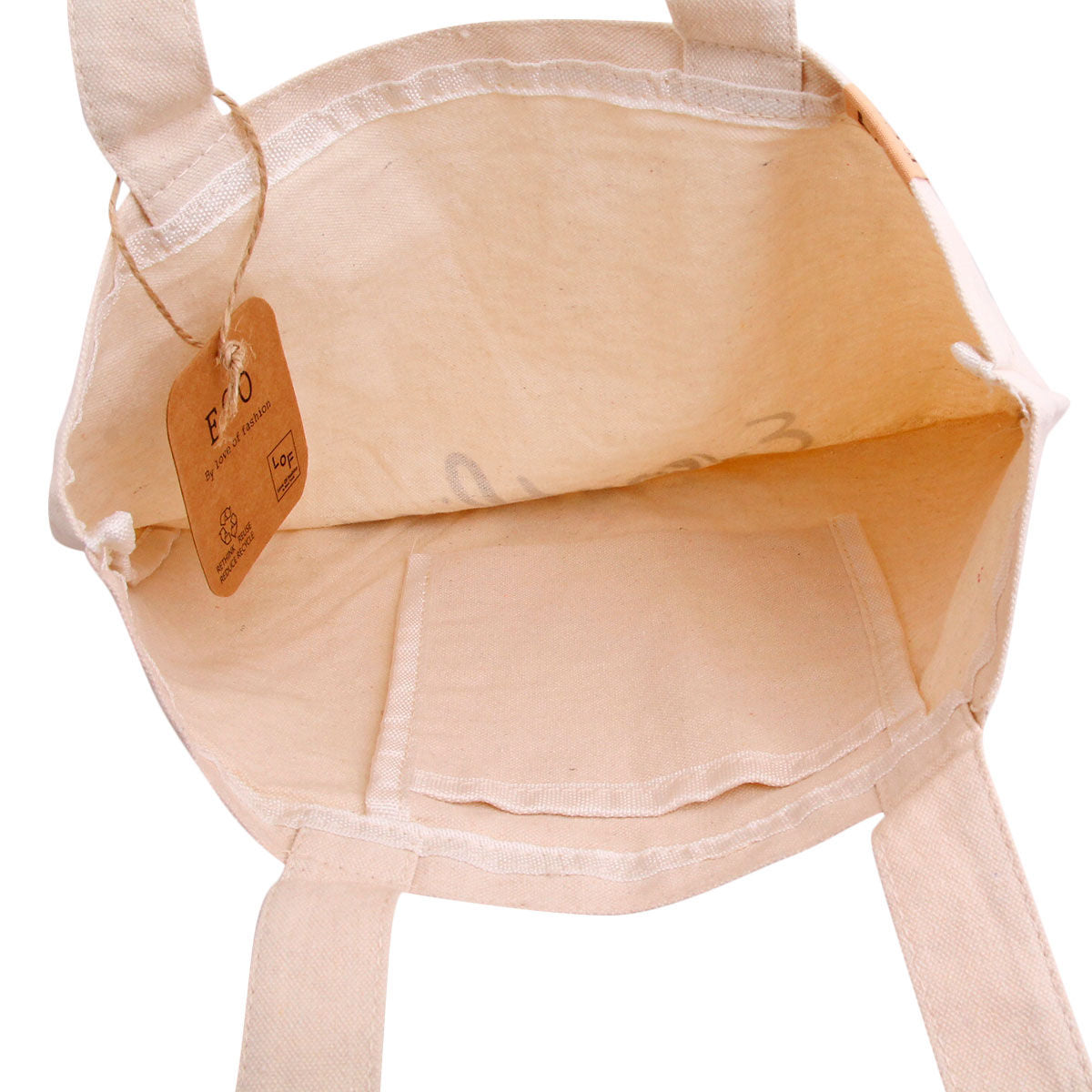 Let your Light Shine Eco Tote|15.75 x 13.75 inches - Premium Wholesale Fashion Accessories from Pinktown - Just $13! Shop now at chiquestyles