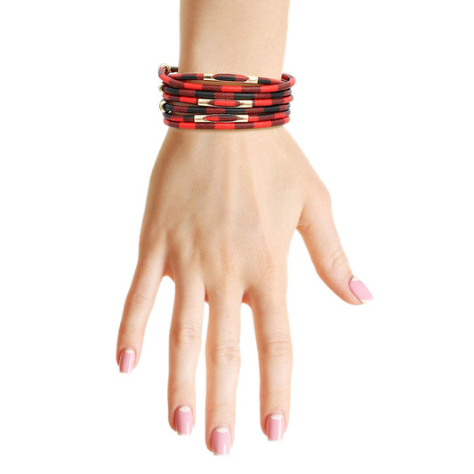 Red  Buffalo Magnetic Bracelet|7.5 inches - Premium Wholesale Jewelry from Pinktown - Just $8! Shop now at chiquestyles