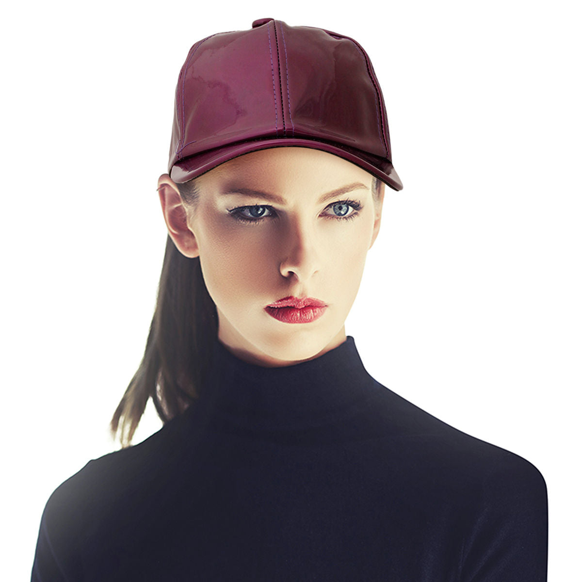 Shiny Purple Iridescent Cap|Adjustable - Premium Wholesale Fashion Accessories from Pinktown - Just $12! Shop now at chiquestyles