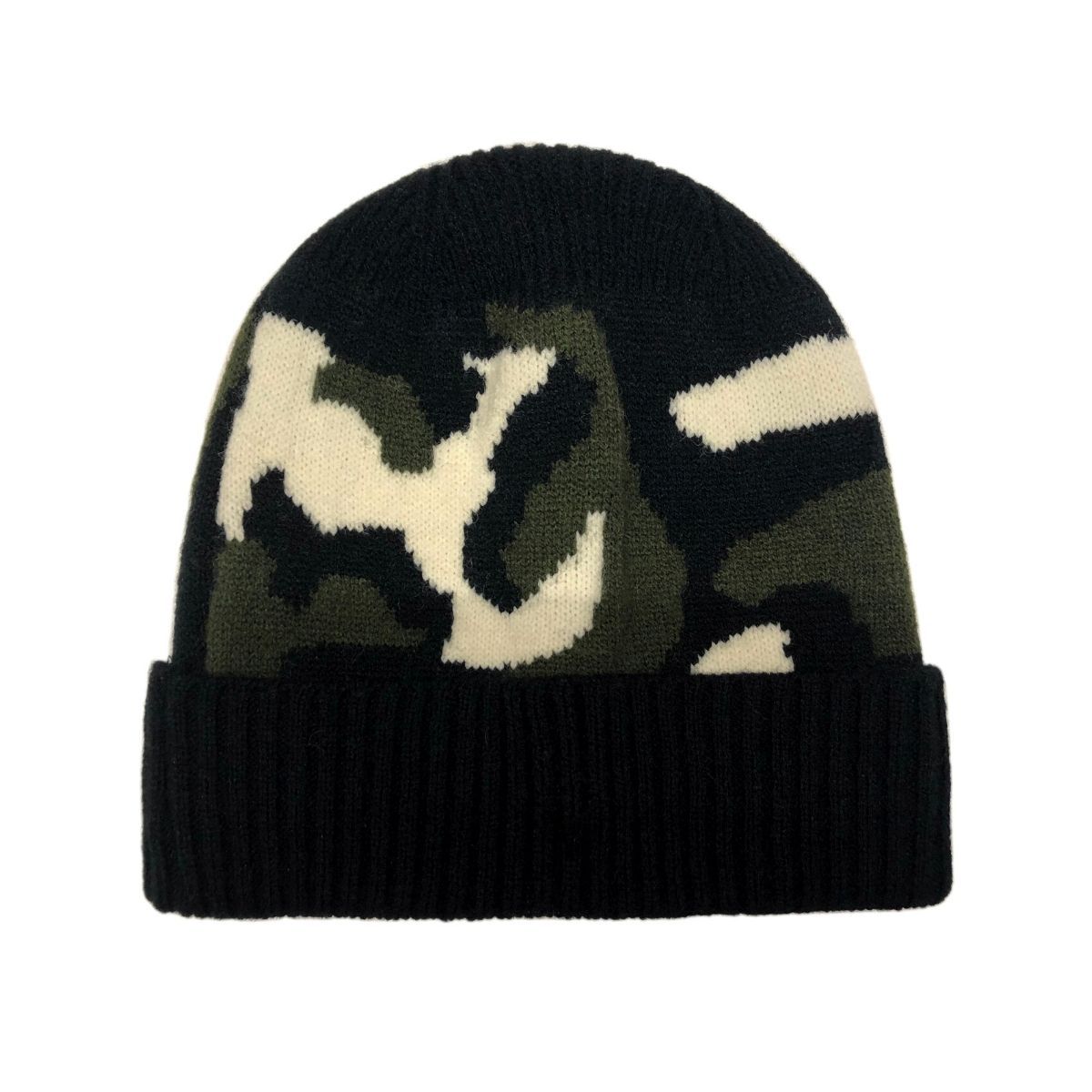 Camoflauge Cuffed Beanie|One Size - Premium Wholesale Fashion Accessories from Pinktown - Just $15! Shop now at chiquestyles