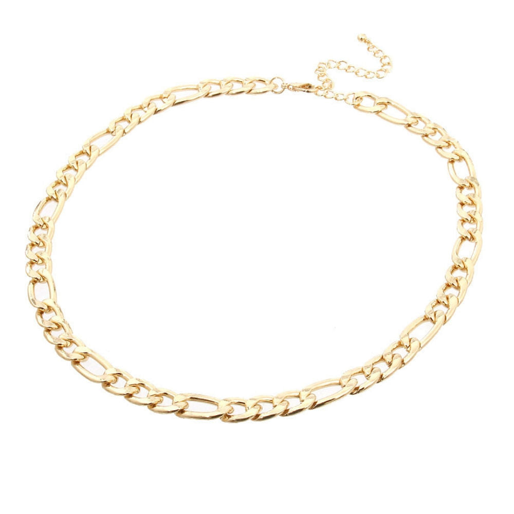 Metal Chain Necklace|18 inches - Premium Wholesale Jewelry from Pinktown - Just $7! Shop now at chiquestyles