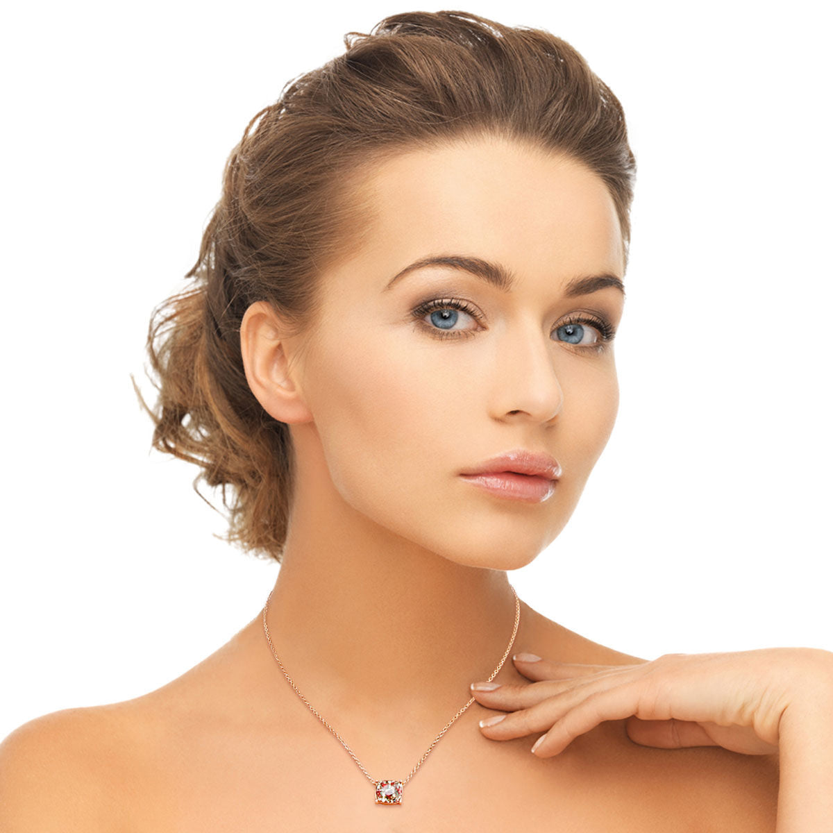 Gold Leopard Glitter Necklace|16 inches - Premium Wholesale Jewelry from Pinktown - Just $10! Shop now at chiquestyles