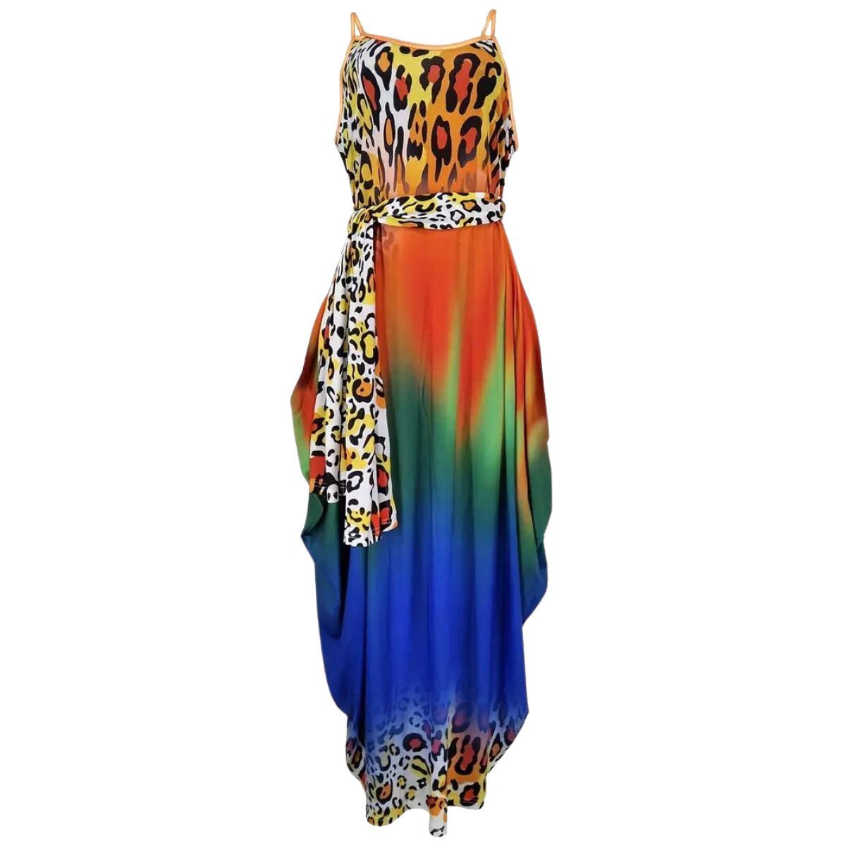 5XL Rainbow Cami Dress|5XL - Premium Wholesale Boutique Clothing from Pinktown - Just $44! Shop now at chiquestyles