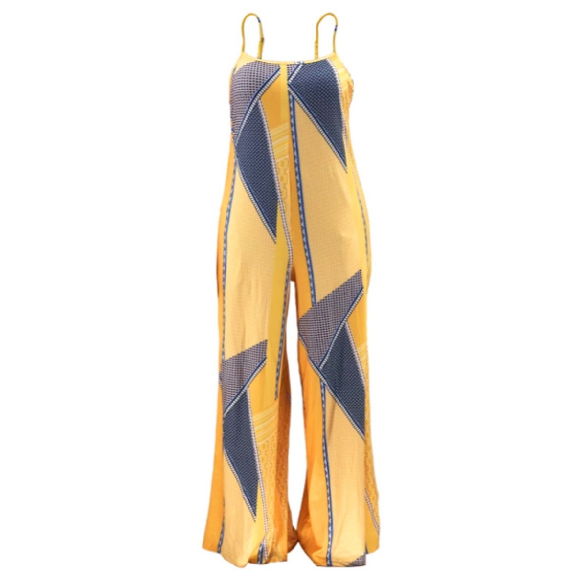 5XL Yellow Geometric Jumper|5XL - Premium Wholesale Boutique Clothing from Pinktown - Just $41! Shop now at chiquestyles