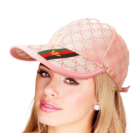 Designer Print Pink Baseball Cap|Adjustable - Premium Wholesale Fashion Accessories from Pinktown - Just $15! Shop now at chiquestyles