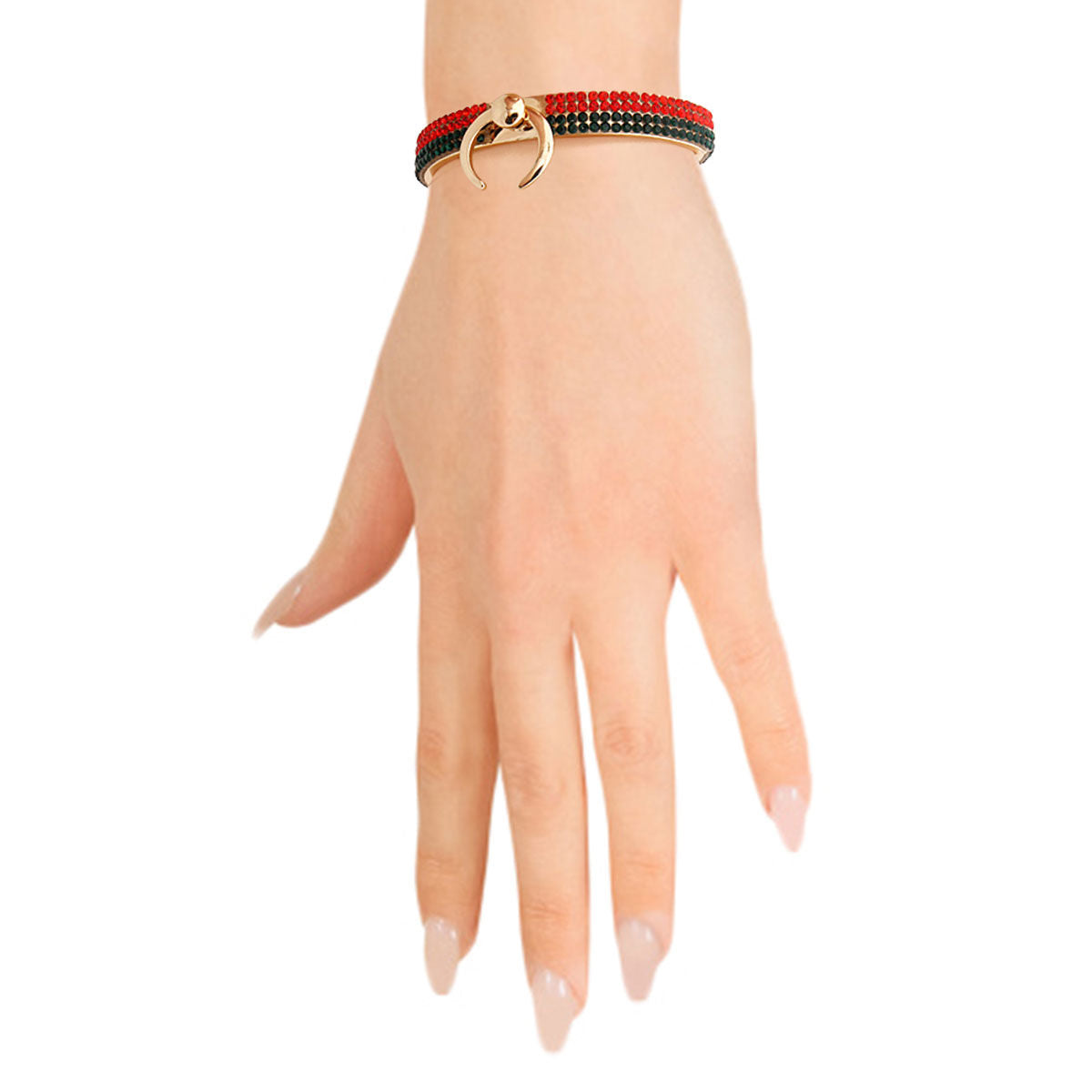 Designer Style Gold Eclipse Bracelet|9 inches - Premium Wholesale Jewelry from Pinktown - Just $12! Shop now at chiquestyles