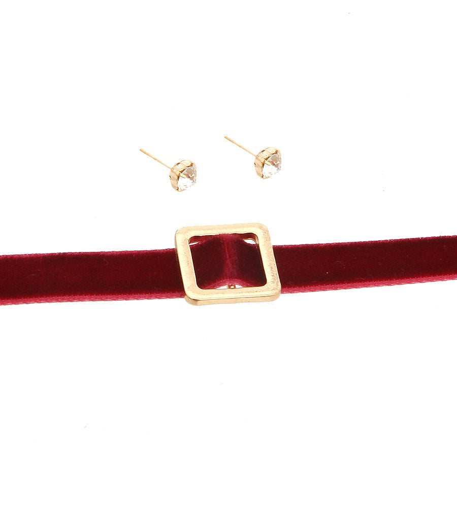 Velvet Choker|15 inches - Premium Wholesale Jewelry from Pinktown - Just $3! Shop now at chiquestyles
