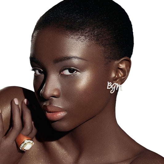 Silver 3 Pcs Black Girl Afro Studs|Assorted - Premium Wholesale Jewelry from Pinktown - Just $16! Shop now at chiquestyles