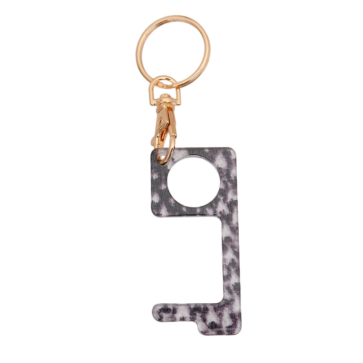 Snake Print Touchless Door Button Tool|5 x 1.45 inches - Premium Wholesale Fashion Accessories from Pinktown - Just $7! Shop now at chiquestyles