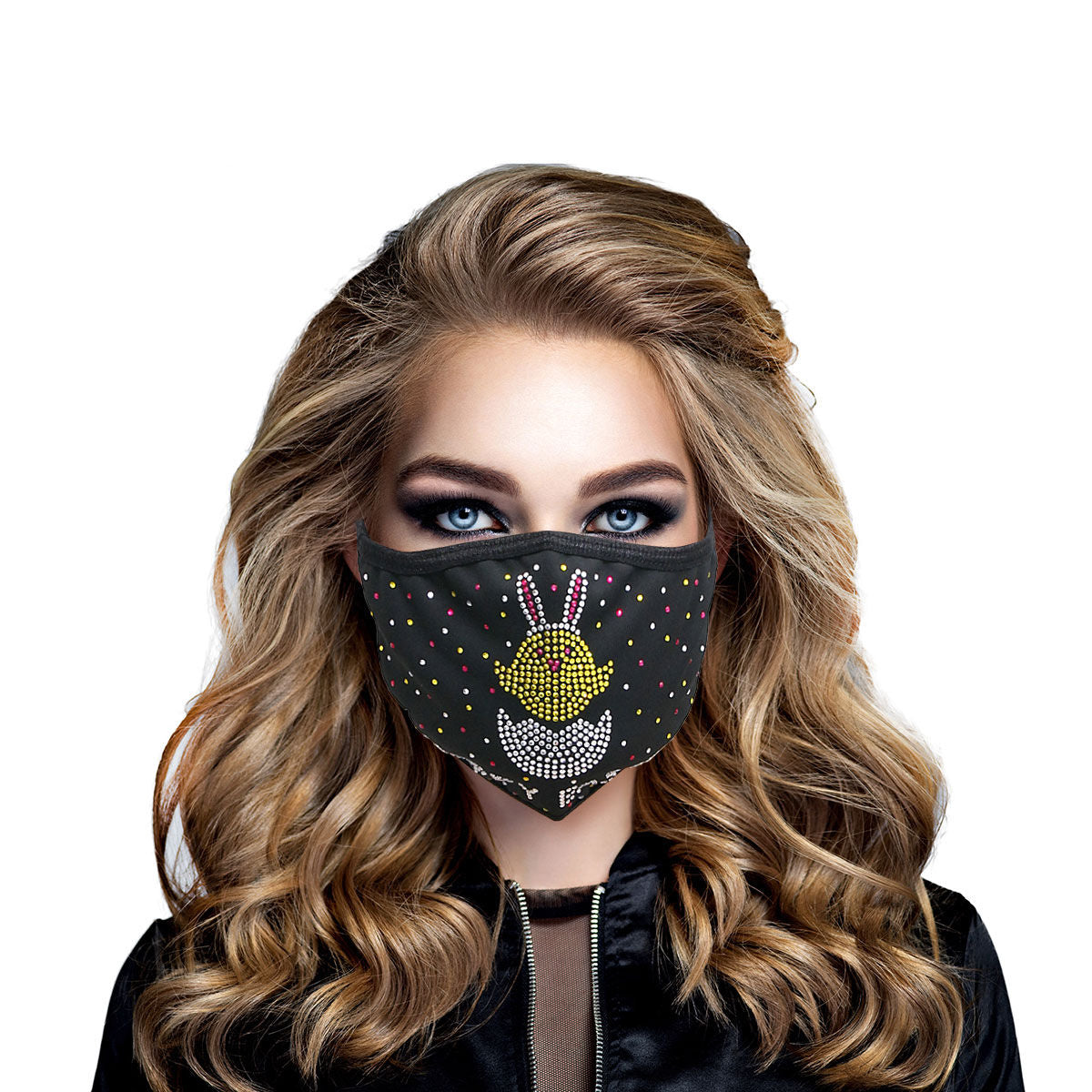 Easter Spring Chick Mask|Stretch to Fit - Premium Wholesale Fashion Accessories from Pinktown - Just $14! Shop now at chiquestyles